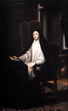 Portrait of Queen Mariana de Austria as a Widow, unknow artist